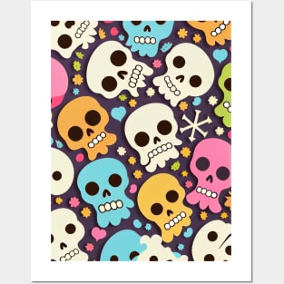 Candy Skull Case Posters and Art